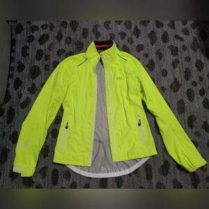 Gore-Tex Active Bike Wear Neon Windbreaker sz XS